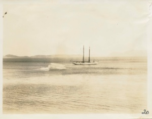 Image: Bowdoin at anchor